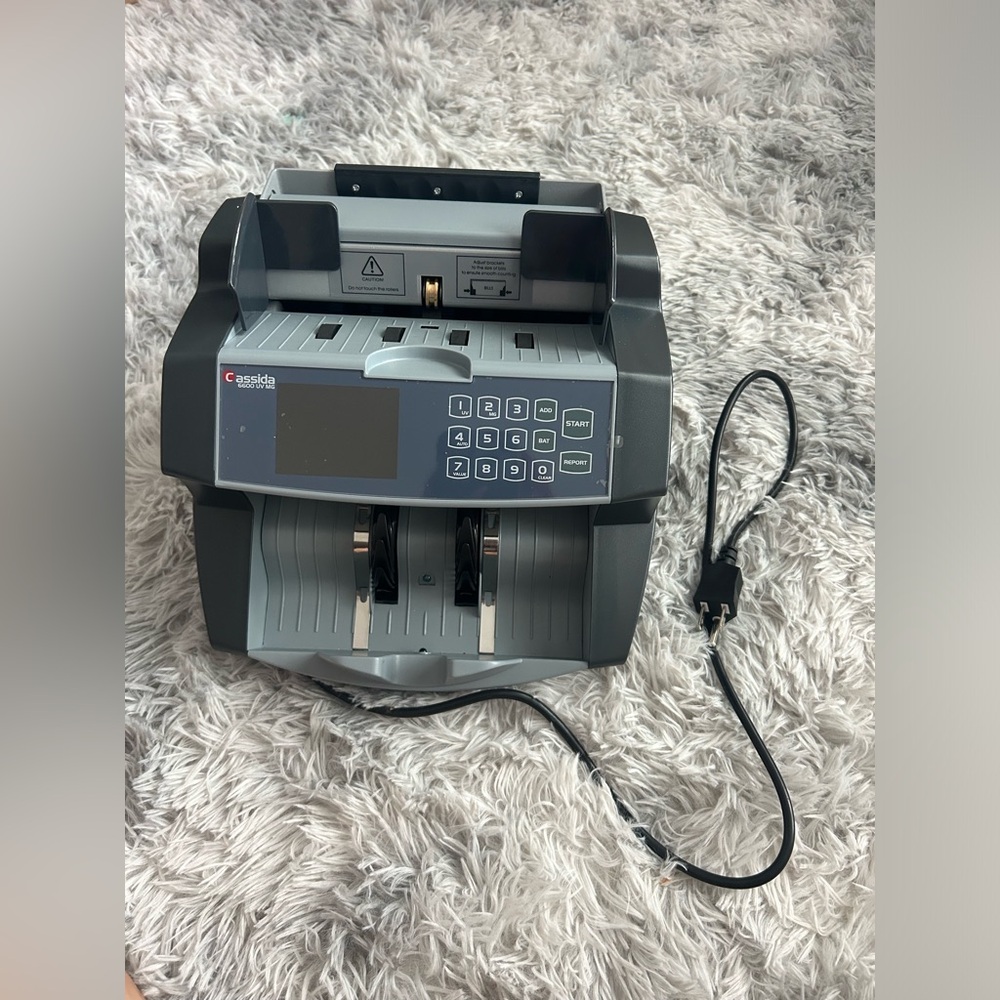 Cassida 6600 UV/MG USA Business Grade Money Counter UV/MG/IR Counterfeit